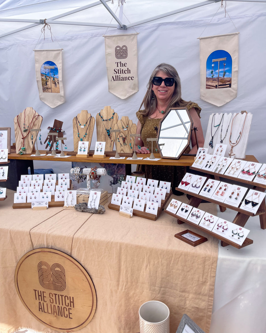 Renee Haas, owner of The Stitch Alliance