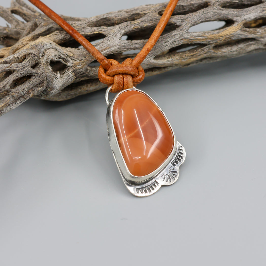 handmade bruno jasper sterling silver one of a kind necklace