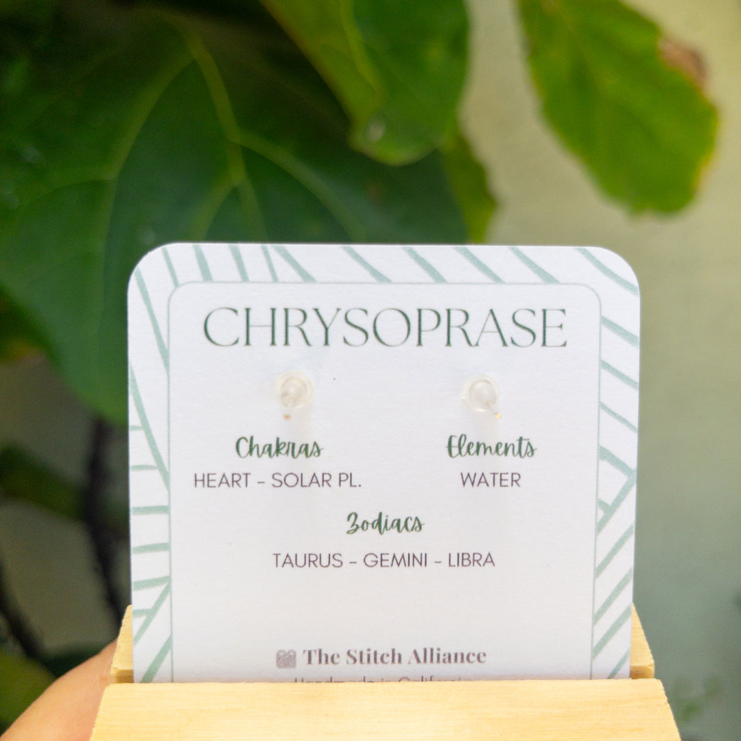 back of the chrysoprase gift card