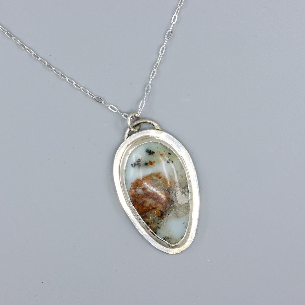 Dendritic agate one of a kind necklace