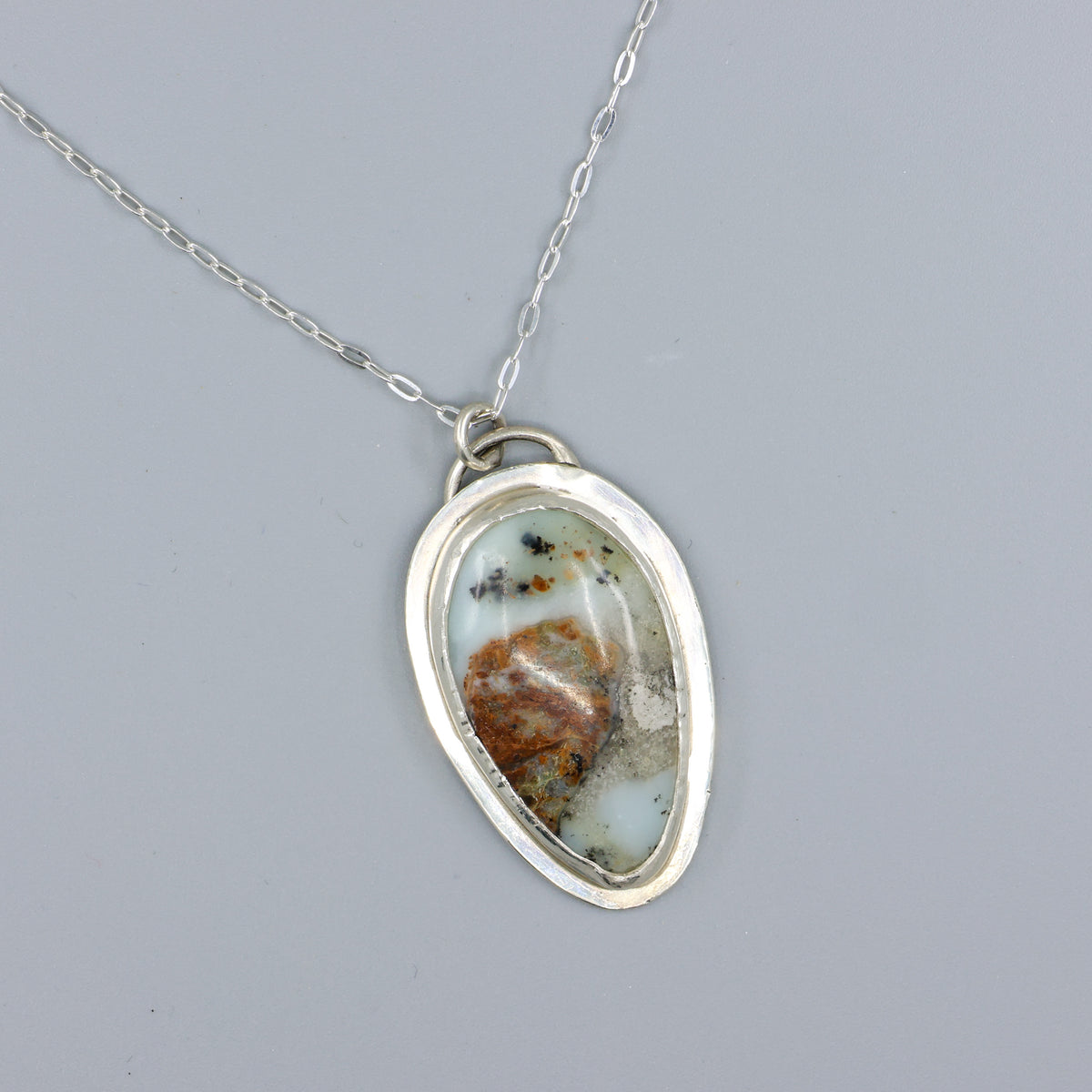 Dendritic agate one of a kind necklace