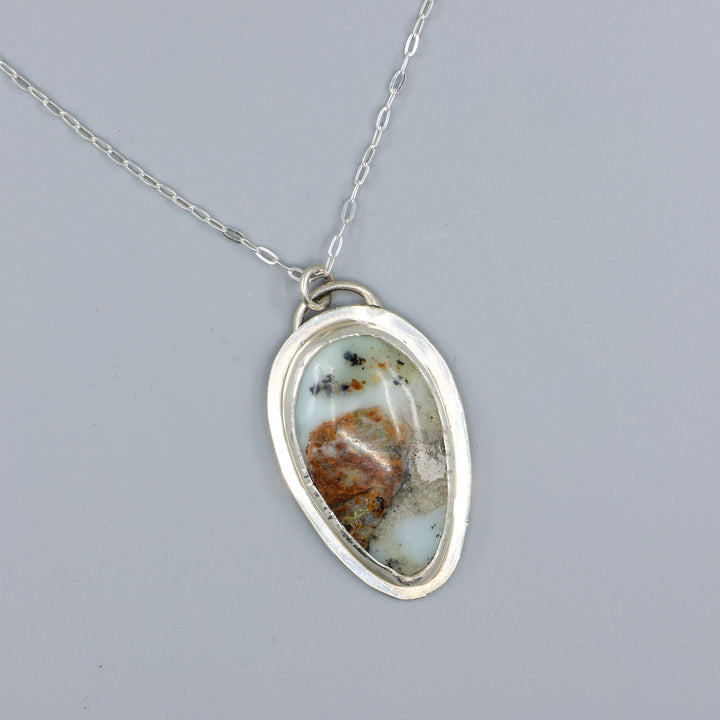 Dendritic agate one of a kind necklace