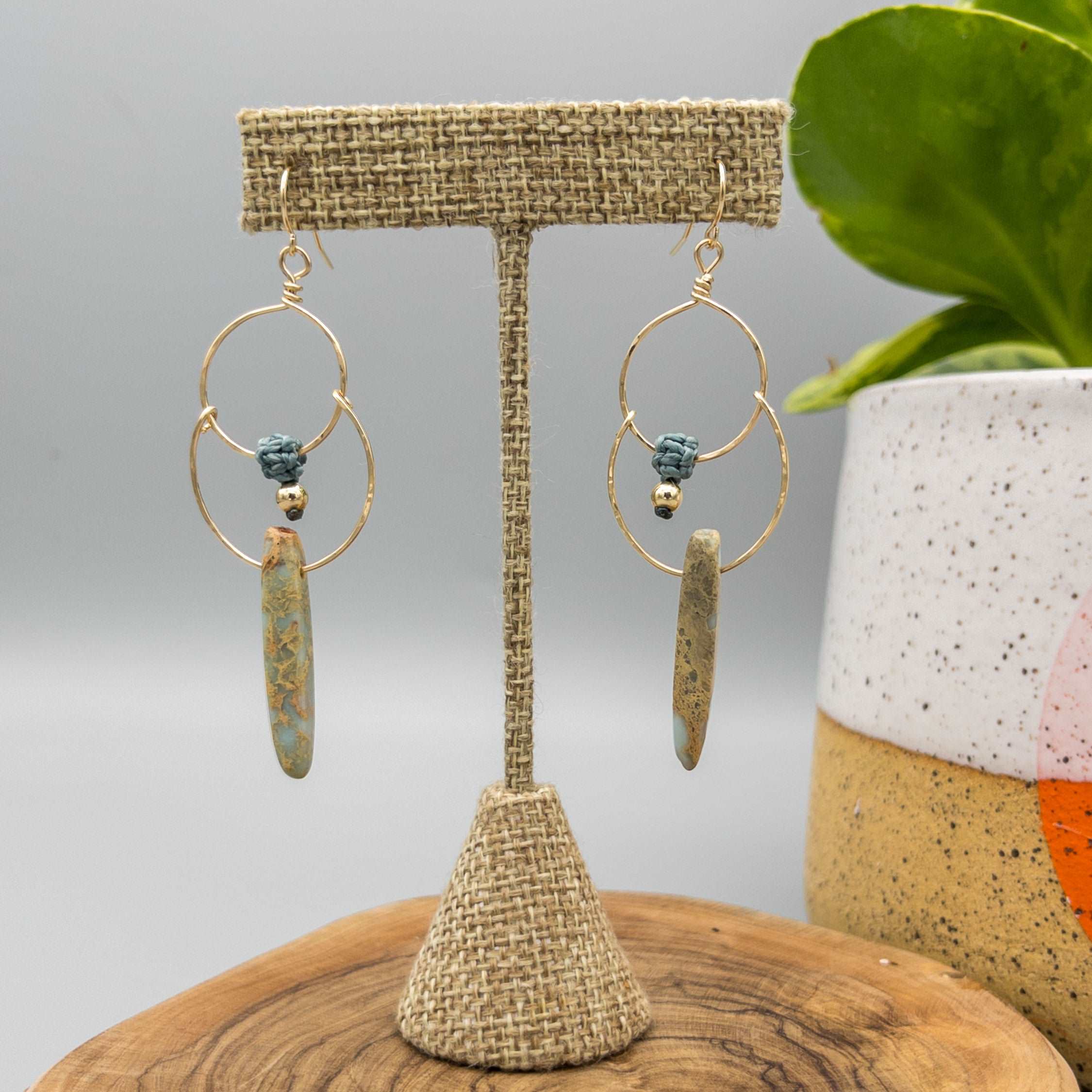 Hoop hot sale earring display