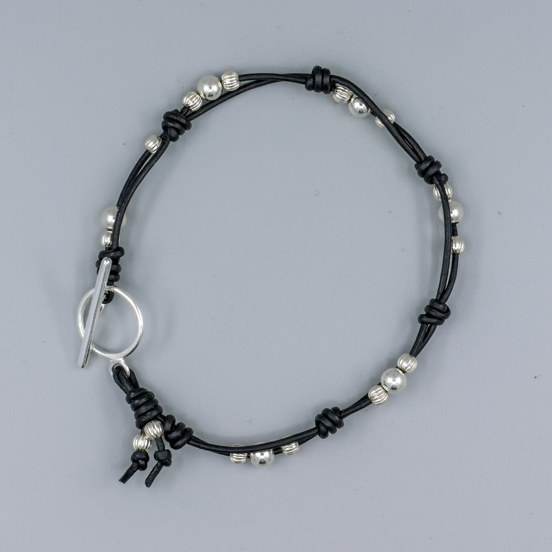 Crossed Paths Sterling Silver Bracelet