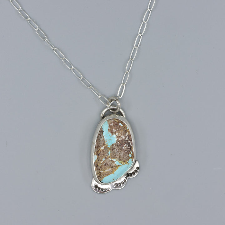 Nevada Turquoisde one of a kind necklace
