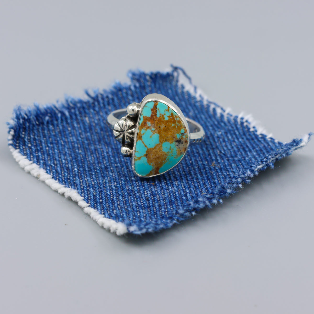 Royston Turquoise Sterling Silver Ring - One of a Kind