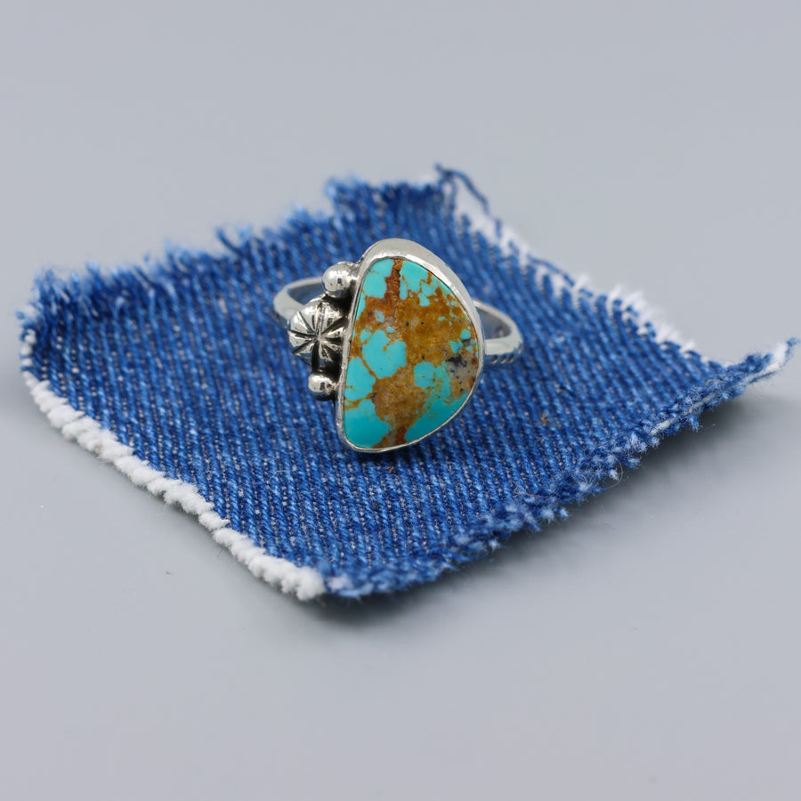 Royston Turquoise Sterling Silver Ring - One of a Kind