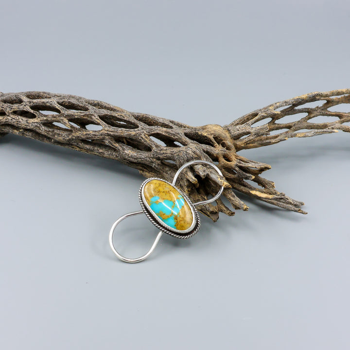 Royston Turquoise Sterling Silver One of a Kind Twilly