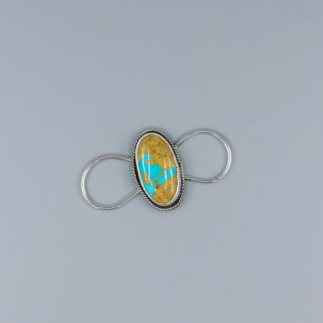 Royston Turquoise Sterling Silver One of a Kind Twilly