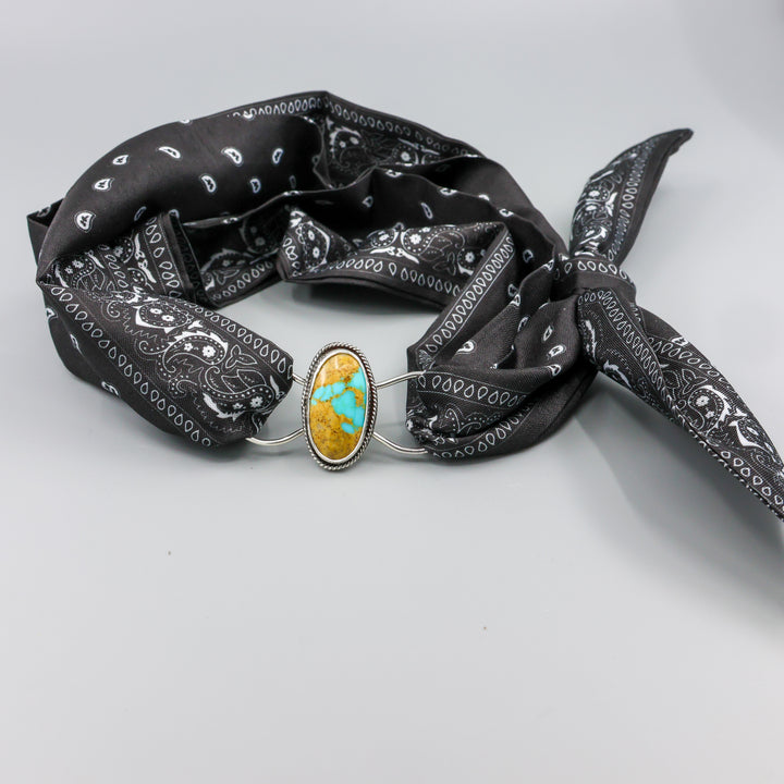 Royston Turquoise Sterling Silver One of a Kind Twilly