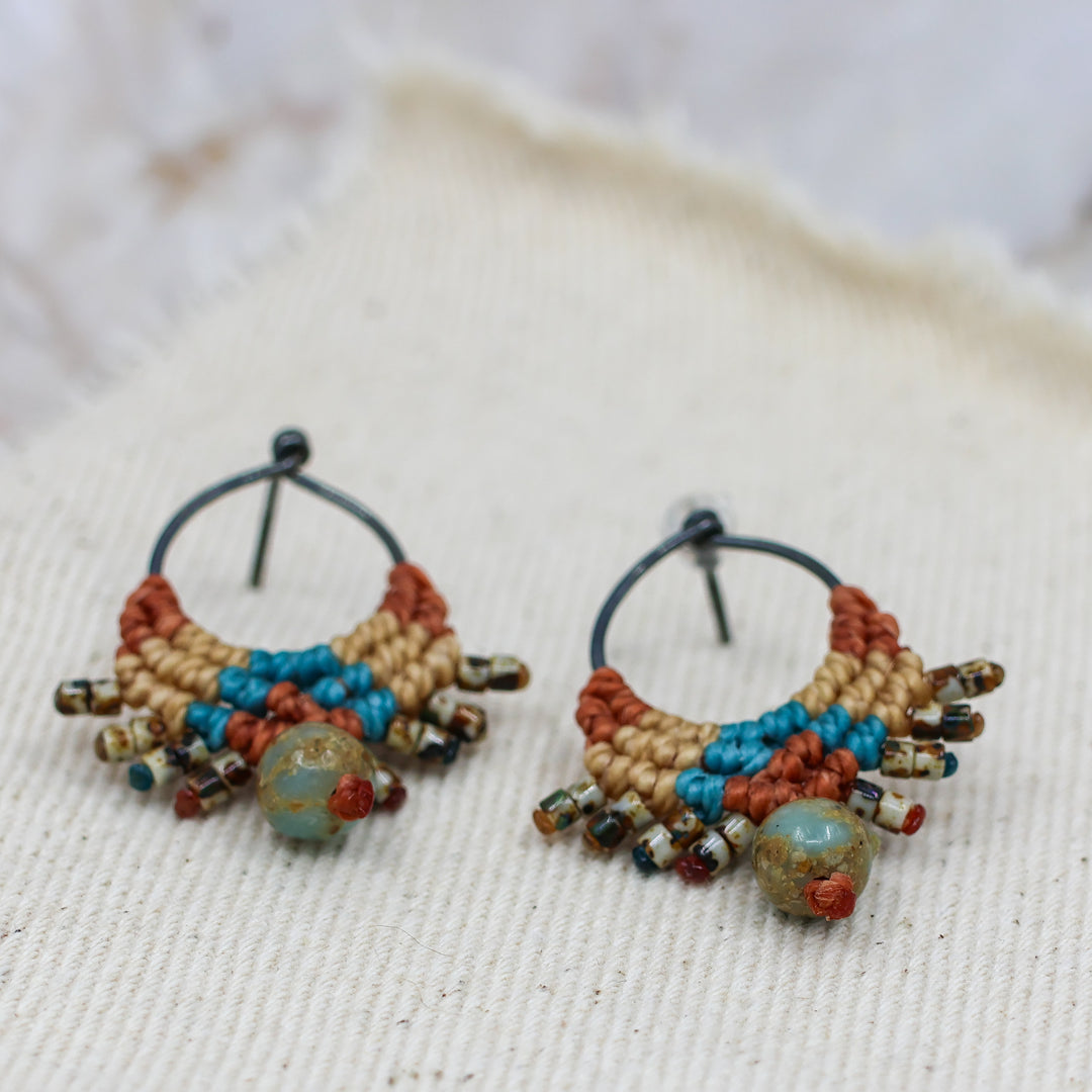 Sun Circle Earrings / Sedona