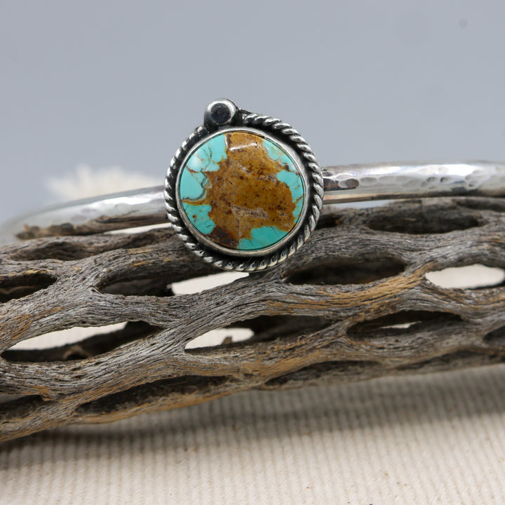Turquoise Sterling Silver One of a Kind Cuff Bracelet 101