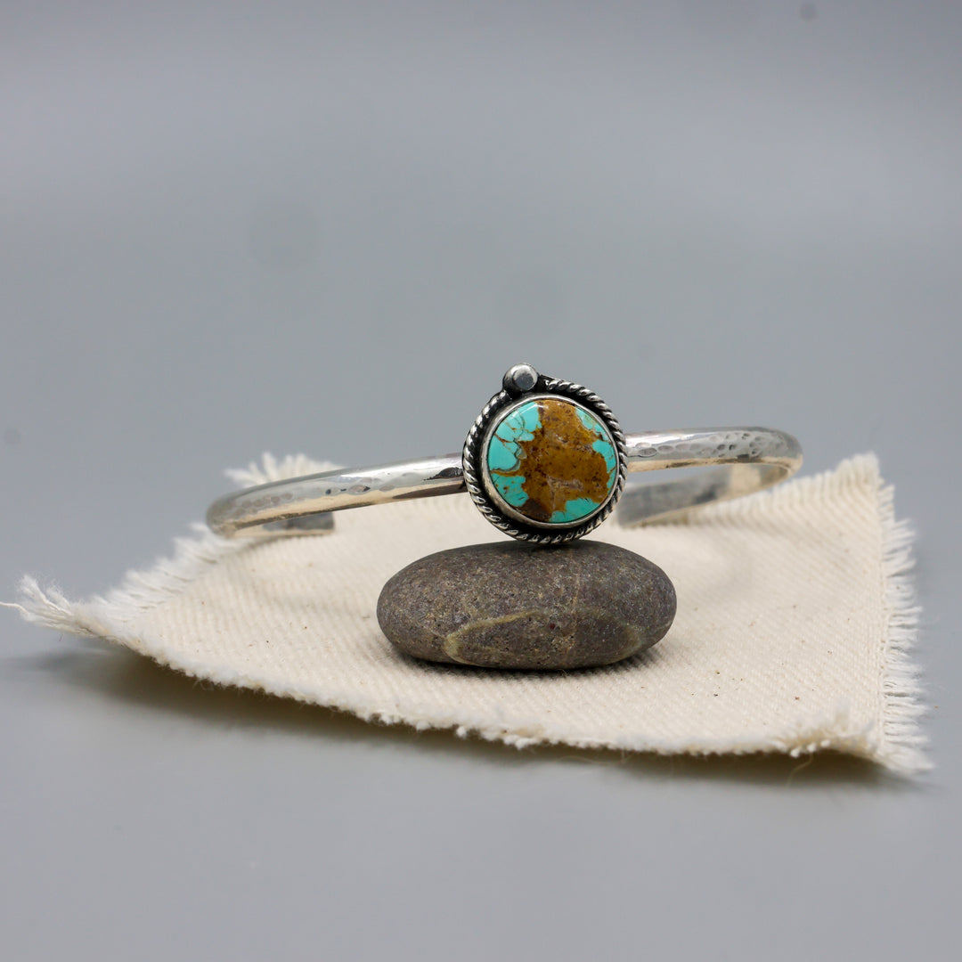 Turquoise Sterling Silver One of a Kind Cuff Bracelet 101